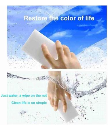 20pcs 100 X 70 X 30mm Melamine Sponge High Density Eraser Cleaner Cleaning Sponges for Dish - Buy Online on GoSupps.com