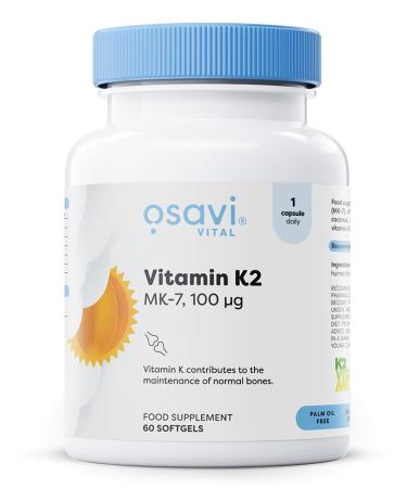 OSAVI Osavi Vitamin K2 MK-7 100mcg - 60 softgels