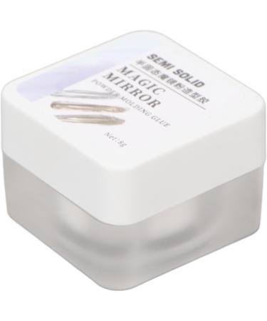 Saluaqui Mirror Nail Glue Powder - Professional Nail Art Adhesive for 3D Effects and Metallic Finish - Safe and Easy to Use - Buy Online on GoSupps.com