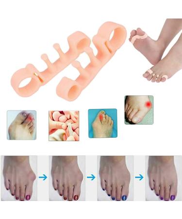 Reusable Multi Toe Alignment Corrector & Bunion Protector | Foot Yoga Stretchers + Heel Sticker Tape - International Shipping - Buy Online on GoSupps.com