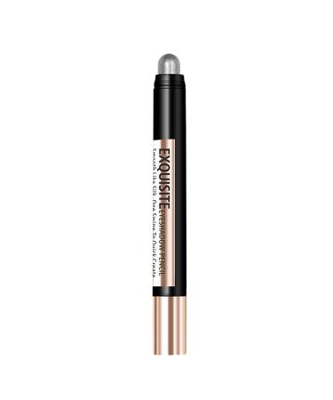 Eyeshadow Stick | 2 in 1 Eye Brightener Stick for Highlighter Makeup | Water Prevented Highlighter Eyeshadow Stick Long Lasting Eyeshadow Pencil Gives You Smudge-Proof Eyeshadow Makeup 23#