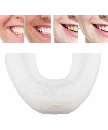 U-Shaped Silicone Toothbrush Head Substitute - 3 Rows of Ultra-Gentle Bristles for Efficient Cleaning & Gum Care | Easy Installation & Perfect Fit - Buy Online on GoSupps.com