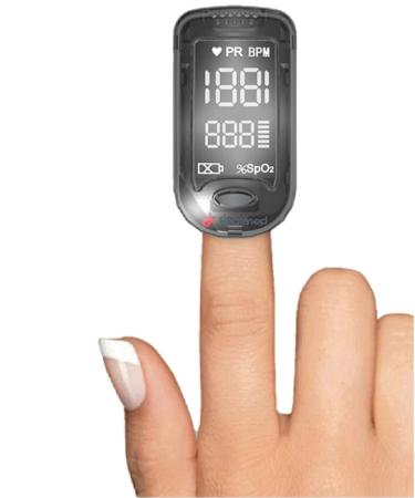 Buy Dealmed Portable Fingertip Pulse Oximeter | Includes Batteries & Lanyard | Fast International Shipping - Buy Online on GoSupps.com