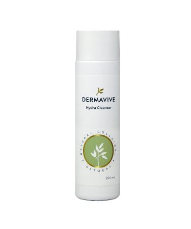 Dermavive Hydra Cleanser 8.45 Fl Oz - pH Balanced Non-Irritating Facial and Skin Cleanser for Sensitive Skin - Buy Online on GoSupps.com
