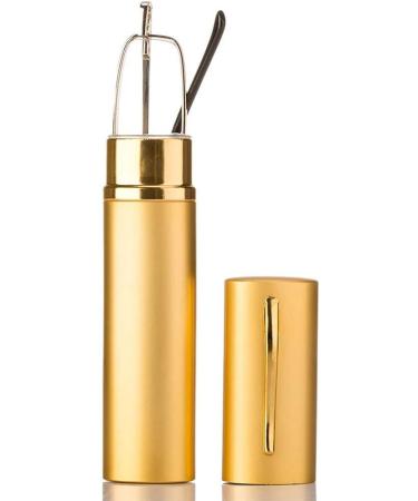 Kokobin Flexible Metal Reading Glasses - Unisex Feather-Hinge Readers with Case (Gold +1.5 Diopter) - Buy Online on GoSupps.com