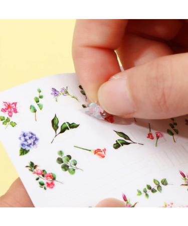 Manicure Accessories Butterfly-shape Flower Manicure Nail Foil Design Nail Art Decorations Water Nails Stickers Christmas Decals(F810) - Buy Online on GoSupps.com