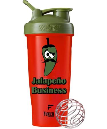 Blender Bottle x Forza Sports Classic 28 oz. Shaker - Dino Sore - Green