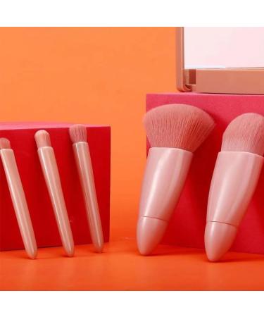 Travel Makeup Brushes Set Portable Make Up Brush Kit Small Complete Function Cosmetic Brushes Set for Foundation Powder Blush - Buy Online on GoSupps.com