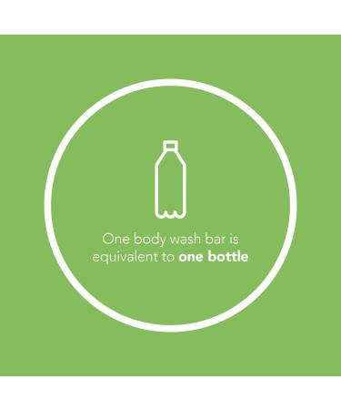 Ethique Natural Bodywash Bar - Eco-Friendly, Vegan, Plastic-Free, Matcha Lime Lemongrass - 4.23oz - Buy Online on GoSupps.com