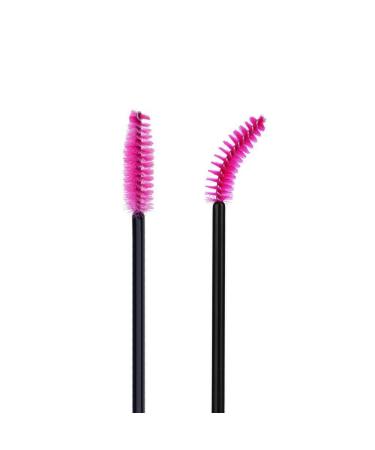 G2Plus Disposable Eyelash Mascara Brushes Wands Applicator - 100 Pack Rose | Makeup Kit - Buy Online on GoSupps.com