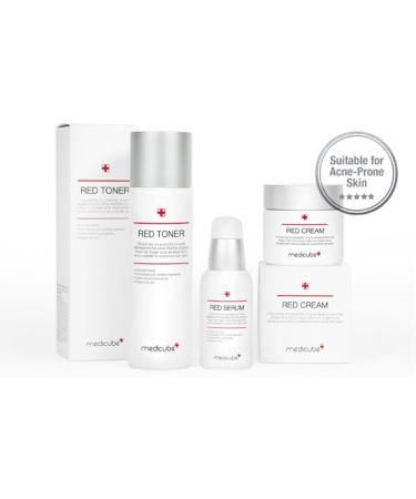Medicube RED Line Toner Serum & Cream Set - Advanced Acne Care for Clear Skin - Buy Online on GoSupps.com