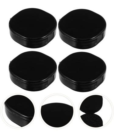 FRCOLOR 8 Pcs Makeup Brush Cleaning Box - Color Removal Sponge Kit for Easy Makeup Removal - Includes Tin Can & Plastic Box - Perfect Eyeshadow & Brush Cleaner - 7x7cm - Buy Online on GoSupps.com