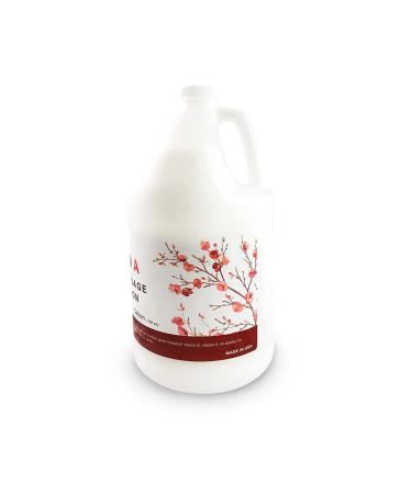 TOA Natural Massage Lotion 1 Gallon - Hydrating Unscented Formula for Relaxing Massages - Buy Online on GoSupps.com