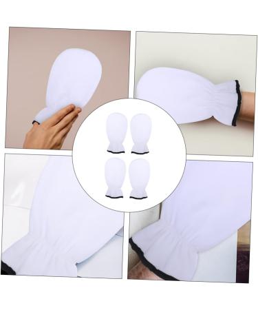 Healeved 2 Pairs Maintenance Care Gloves Moisturizing Spa Gloves Hot Wax Moisturizing Mitts Wax Gloves Hand Gloves Moisturizing Gloves Paraffin Wax Mitts Polyester White Heater Work Nourish - Buy Online on GoSupps.com