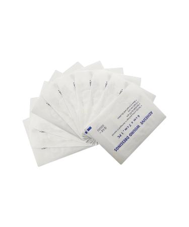 Association documents 10 pieces of breathable skin compress soft wrap gauze - needy items for damaged skin when climbing mountaineering hiking at home in the hospital when traveling and at dashiell