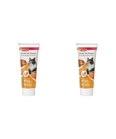 Beaphar Multi-Vitamin Paste for Cats 250 g (Pack of 2) Multi-Vitamin 250 Gr (Pack of 2)