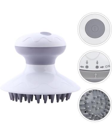 Ultechnovo Electric Shampoo Brush - Silicone Hair Washing & Scalp Massager | 2 STK White Head - Buy Online on GoSupps.com
