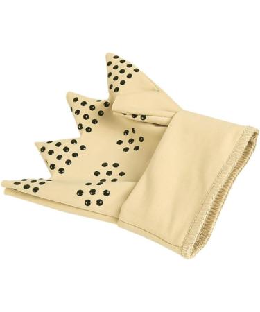 Healvian 3 Pairs Non-Slip Silicone Magnetic Fitness Gloves - Anti-Tendonitis Riding & Biking Protection - Buy Online on GoSupps.com