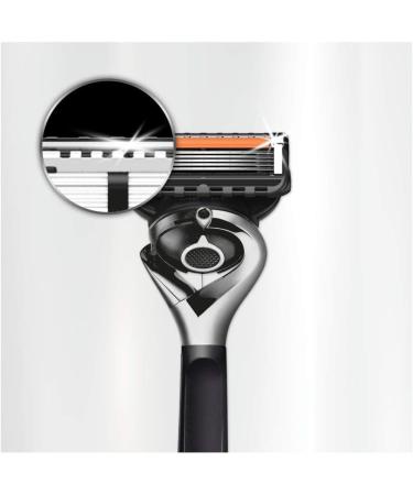 Gillette Proglide Monochrome Razor for Men - Black Precision Trimmer & Sliding Coating Includes 1 Razor Blade - Perfect Gift for Him - Buy Online on GoSupps.com