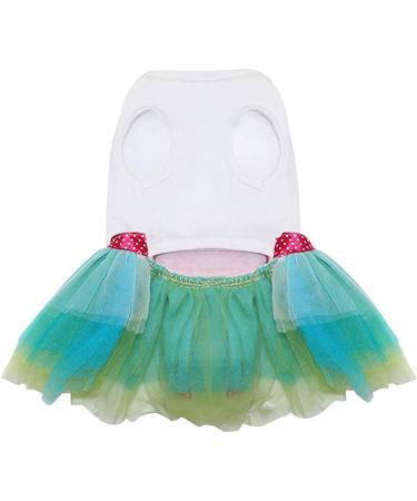 Luxury Dog Dress for Girls | Tutu Skirt Wedding Evening Outfit Bowknot Design | Shop Stylish Dog Clothing - Buy Online on GoSupps.com