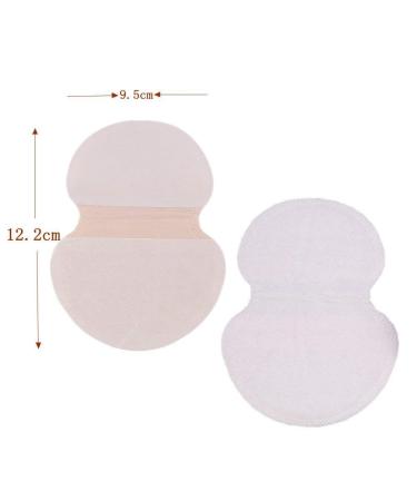 100 Pieces Disposable Armpit Pads - Sweat Absorbent Soft Skin Color Sweat Pads for Maximum Comfort - Buy Online on GoSupps.com