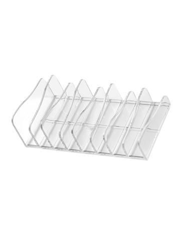 Eyeshadow Organizer Transparent Makeup Palette Holder for Cosmetics Jewelry Accessories Office Supplies
