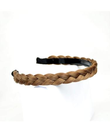 Gledola Braided Headband with Teeth Synthetic Hair Band for Women - Dirty Blonde - Buy Online on GoSupps.com