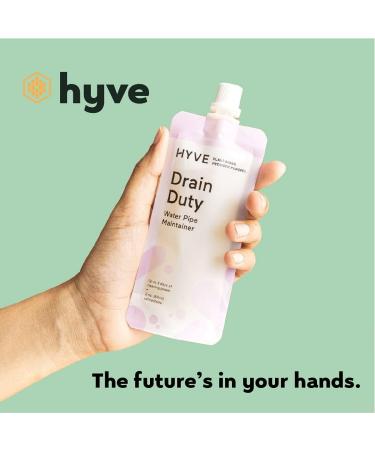 Hyve Drain Duty Water Pipe Cleaner - Lavender & Bergamot 2oz | Eco-Friendly Solutions for International Shipping - Buy Online on GoSupps.com