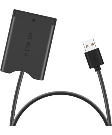 Knadgbft -13L Dummy Battery with USB-A Power Adapter DC Coupler for G7X2 G7X3 G5X2 G9X2 G1X3 G5X G9X SX620 SX720 SX730 - Buy Online on GoSupps.com