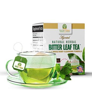 Natural Herbal Bitter Leaf Tea. Made with African Bitter Leaf