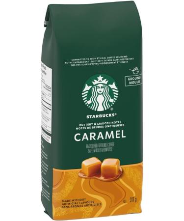 STARBUCKS Caramel Flavoured Ground Coffee 311g Bag Caramel 6 - Buy Online on GoSupps.com