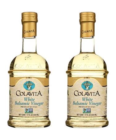 Colavita White Balsamic Vinegar, 16.9 Ounce (Pack of 2)