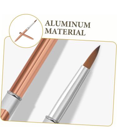 minkissy Metal Rod Nail Art Pen Nail Art Liner Manicure Liner Brush Striping Manicure Tools Liner Brush for Nails Gel Nail Art Drawing Pens Nail Art Pens Aluminum Modeling Line Pen 17.40X1.00X1.00CM As Shown - Buy Online on GoSupps.com