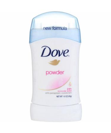 Dove Deodorant 1.6 Ounce Invisible Solid Powder (47ml) (6 Pack) - Buy Online on GoSupps.com