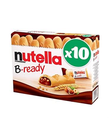 G n rique NUTELLA B-Ready 220g - Crunchy chocolate treats for a delicious break - Pack of 3