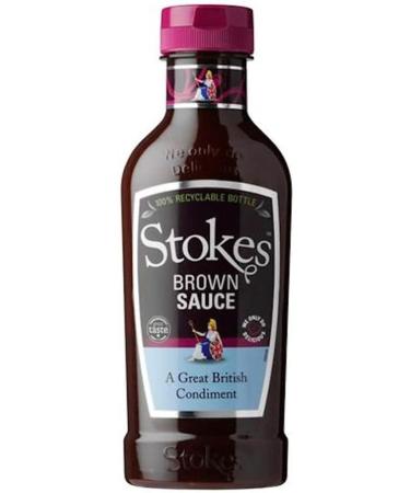 Stokes - Real Brown Sauce in Squeezy Bottle 505g - Pack of 10 - Buy Online on GoSupps.com