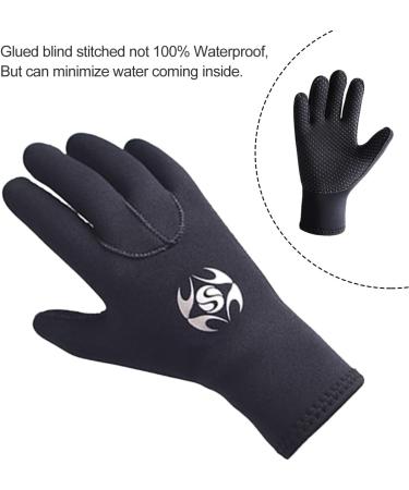 DIVE & SAIL Diving Gloves 3mm Neoprene Wetsuit Gloves for Men Women Anti Slip Flexible Neoprene Gloves Thermal for Diving Snorkeling Paddling Surfing Kayaking GLOV1127 black Large - Buy Online on GoSupps.com