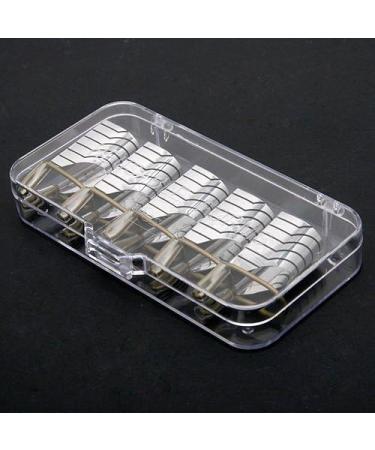 Aeromdale 5pcs Reusable UV Gel Acrylic French Nail Art Tips Extension Guide Tool - Buy Online on GoSupps.com