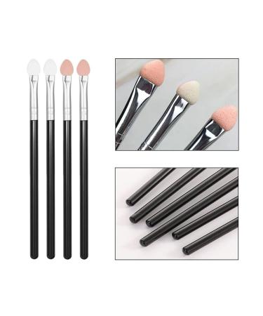 Dtotterul Eyeshadow Applicator Set - 12 Dual Color Brushes & Sponges for Flawless Eye Makeup Application | International Shipping Available - Buy Online on GoSupps.com