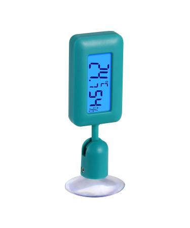 YESAVAY Reptiles Thermometer Hygrometer | Digital Temp & Humidity Meter for Bearded Dragon Tanks - Suction Cup | Mini Black - Buy Online on GoSupps.com