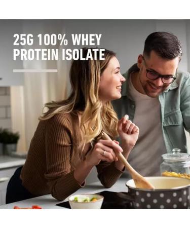 Isolate Pure Iso Pure Zero Carb Protein Powder | From 100% Whey Protein Isolate | 25g Protein 110 Calories 0g Carbs | Lactose Free Sugar Free Gluten Free Added Vitamins & Minerals | 15 Servings 1LB (Cookies & Cream) Cookies & Cream 454 g (Pack of 1) - Buy Online on GoSupps.com