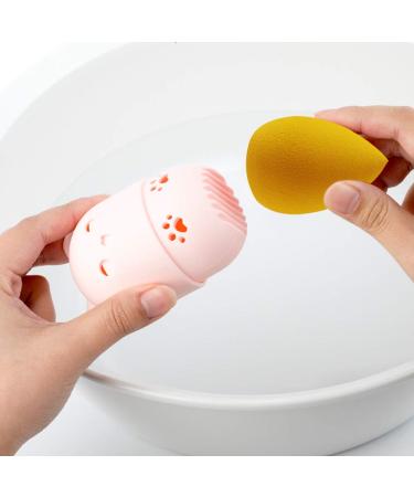 6-Part Sonku Beauty Blender Sponge Set | Makeup Sponge for Primer Concealer Powder & Cream | Includes Sponge Mixer Container - Buy Online on GoSupps.com