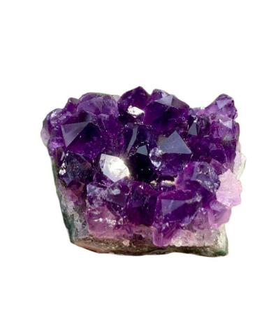 Natural Quartz Crystal Amethyst Cluster Druzy Geode Specimens Suitable for Home HOMEZHOU (Size : 550-600g)