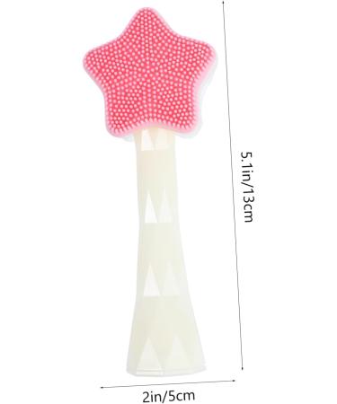 VINTORKY Face Exfoliator Brush Manual Cleaning Tools Bath Scrubber Irish Accessories for Skin Brush Face Wash Face Scrub Facial Cleansing Brush Travel Beauty Tools Handheld 13x5cm Sky-blue - Buy Online on GoSupps.com