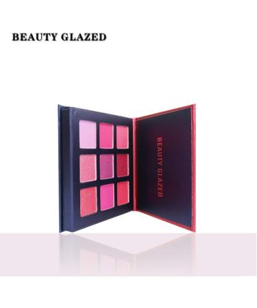 9 Colors Eyeshadow Matte Shimmer Glitter Eye Shadow Palette Natural Waterproof Long Lasting Pigmented Eyeshadow Powder Cosmetics (#H) - Buy Online on GoSupps.com