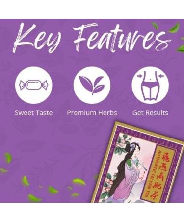 Fei Yan Diet Tea - 120 Tea Bags - Authentic FEIYAN - Detox & Slimming Herbal Tea - Buy Online on GoSupps.com