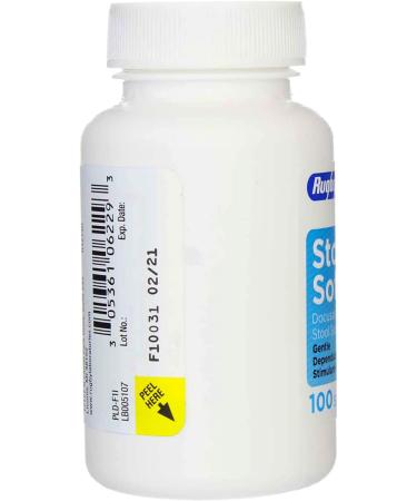 Rugby Stool Softener Softgels - 100 Count - Buy Online on GoSupps.com