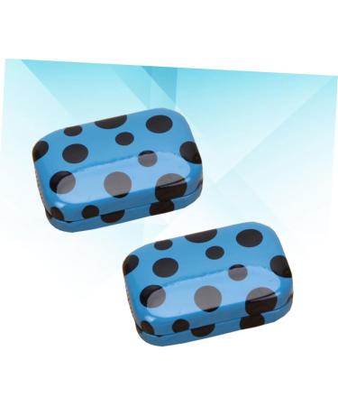 Buy Healeved 6 STK Mini Contact Lens Case - Stylish Colored Contact Lens Containers & Applicators for Safe Storage - Buy Online on GoSupps.com