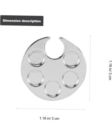 iplusmile Palette de Bagues pour Ongles 2 Pi ces Ronde et Pied Plateau de M lange Vernis Gel Palette de Couleur DIY pour Nail Art Accessoires Manucure Professionnel et Personnel - Buy Online on GoSupps.com