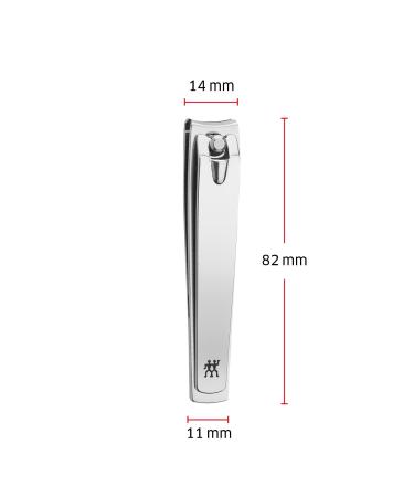 Premium Twin Nail Clippers for Extra Large Nails Sharp & Smooth Cut Polished Stainless Steel 85mm Perfect for Hands & Feet - Buy Online on GoSupps.com